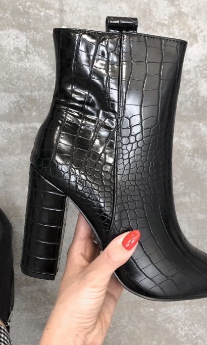 MOLLY CROCO HEELS