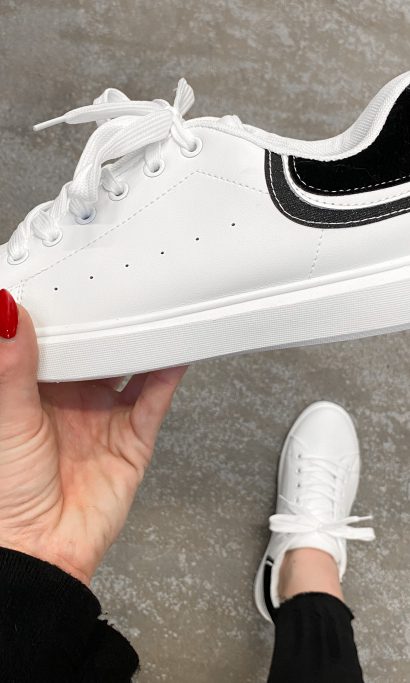 EVY BLACK SNEAKER WHITE