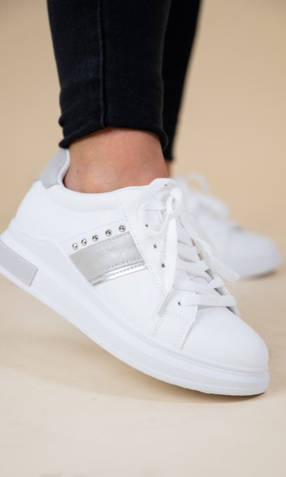 LARIS SNEAKER SILVER