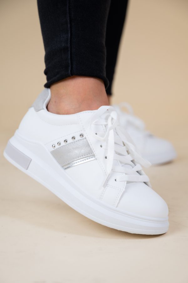 LARIS SNEAKER SILVER