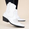 LEXI WESTERN BOOTS WHITE
