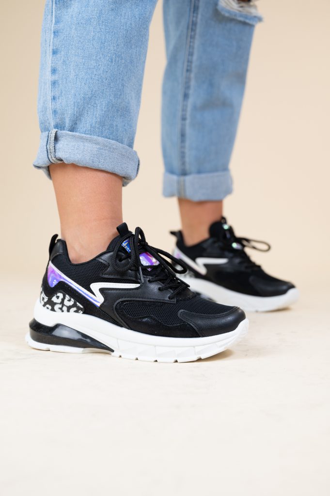 CHERYL LEO SNEAKER BLACK