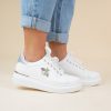 LOIS BEE SNEAKER WHITE/SILVER