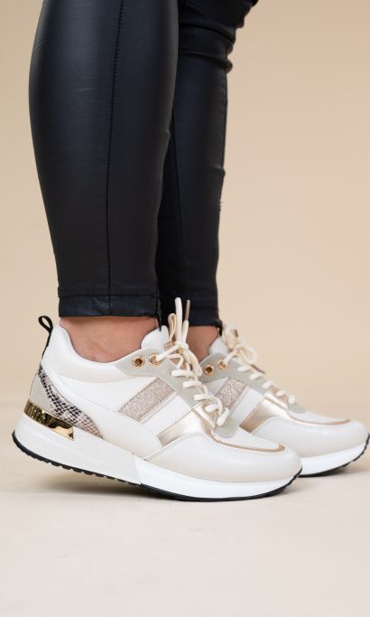 SUZYA PRINT SNEAKER BEIGE