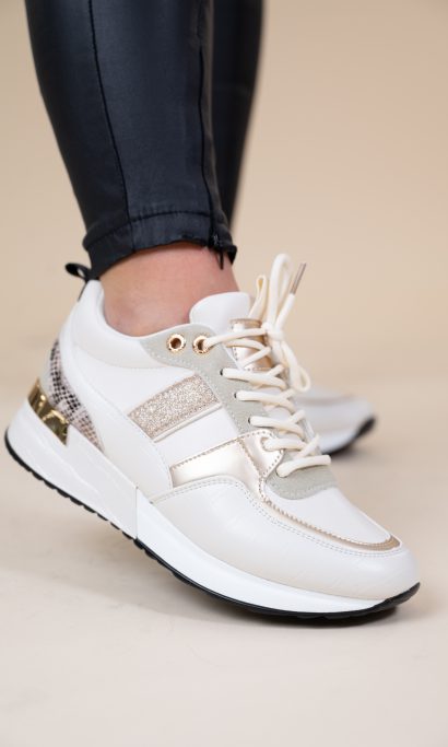 SUZYA PRINT SNEAKER BEIGE