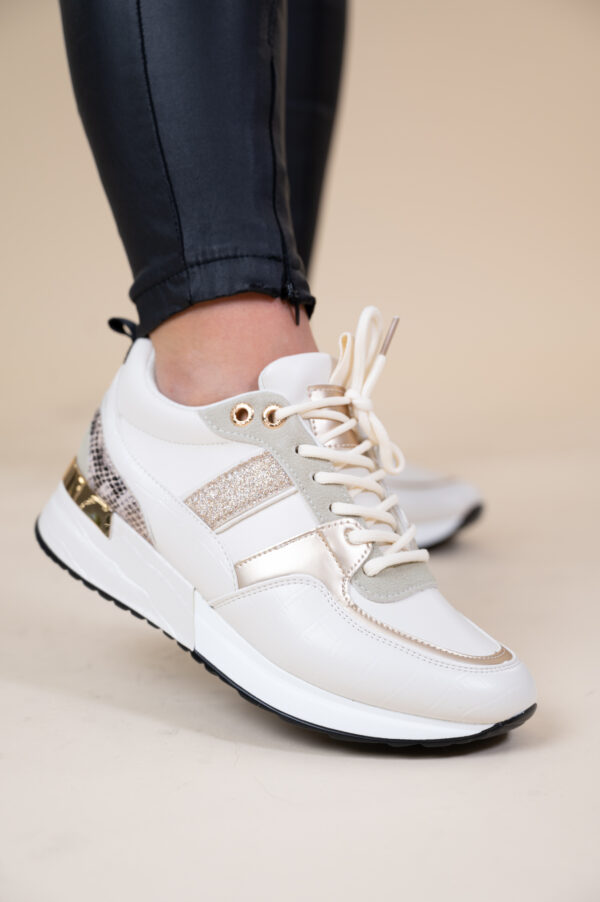 SUZYA PRINT SNEAKER BEIGE