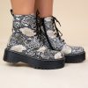DELAYA SNAKE BOOTS