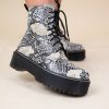 DELAYA SNAKE BOOTS