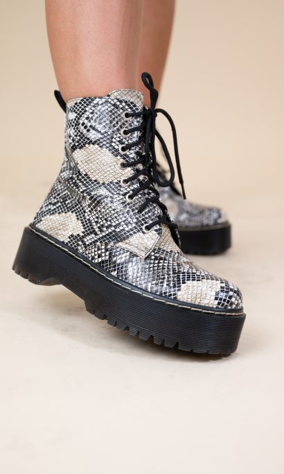 DELAYA SNAKE BOOTS