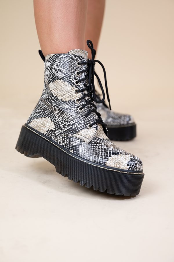 DELAYA SNAKE BOOTS