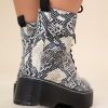 DELAYA SNAKE BOOTS