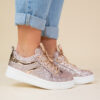 DEMI GLITTER SNEAKER PINK