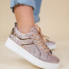 DEMI GLITTER SNEAKER PINK