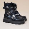 SILVE BOOTS BLACK