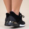 LIO GLITTER SNEAKER BLACK