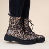 MIKKY LEOPARD BOOTS