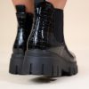 LAVIE BOOTS CROCO BLACK