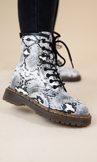 BELLA SNAKE BOOTS