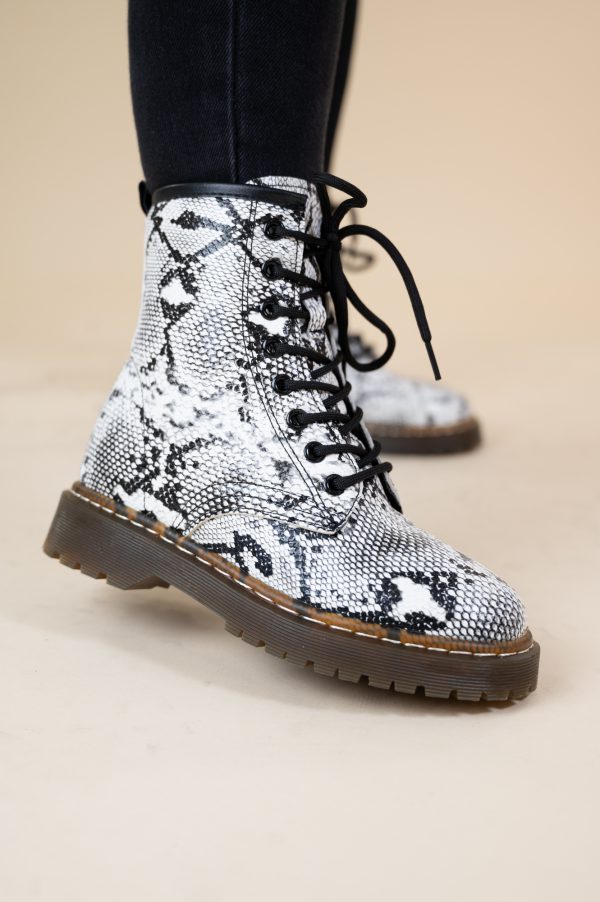 BELLA SNAKE BOOTS