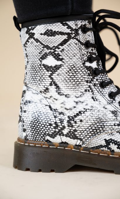 BELLA SNAKE BOOTS