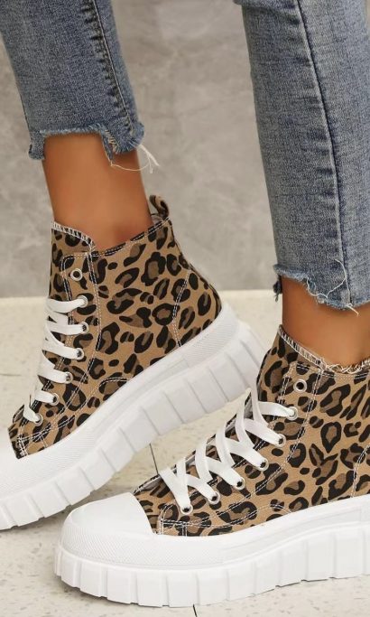 Shirley leopard sneaker