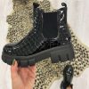 Lavie boots croco black