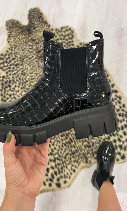 Lavie boots croco black