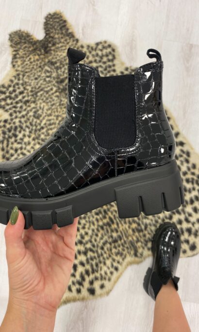 Lavie boots croco black