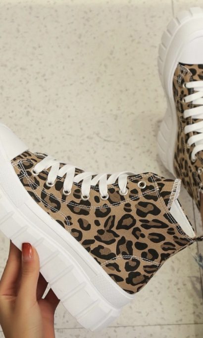 Shirley leopard sneaker