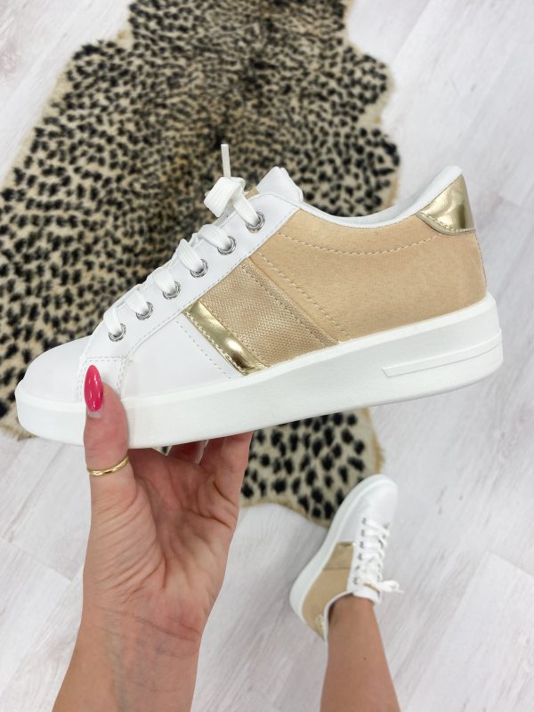 Carlien sneaker beige