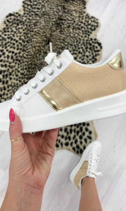 Carlien sneaker beige