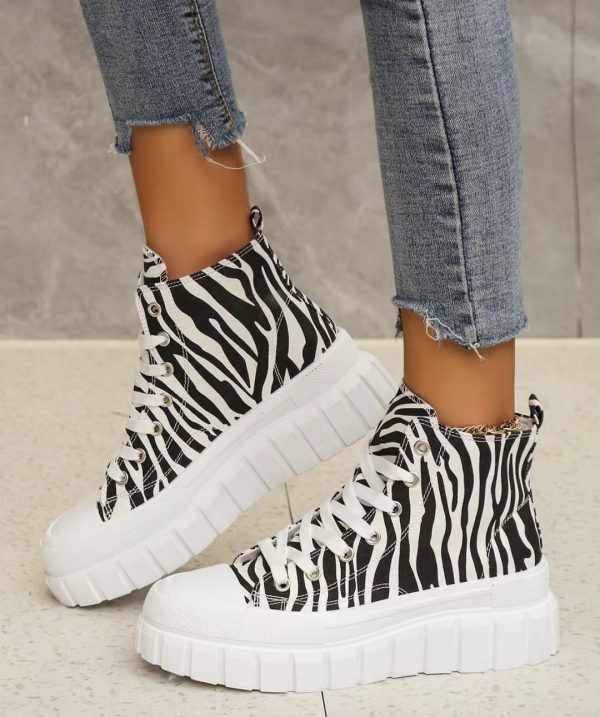 Shirley zebra sneaker