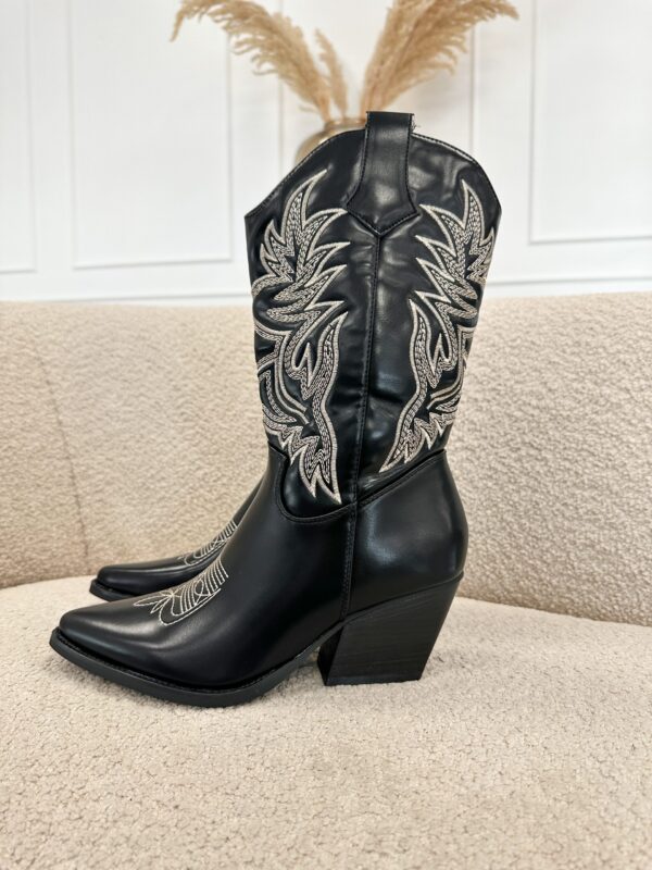 Claire western boots black