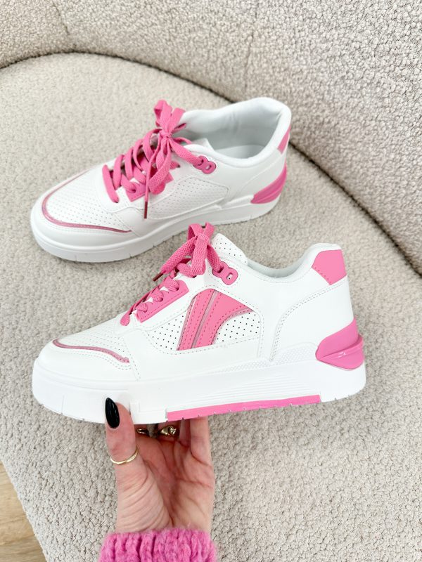 holly sneaker roze