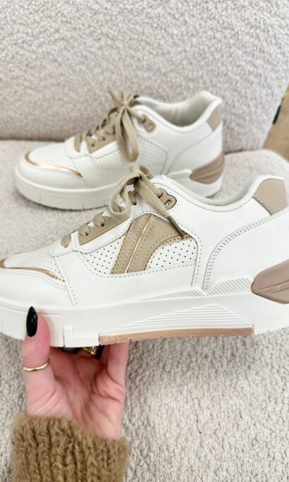 Holly sneaker beige