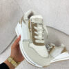 Celia sneaker beige