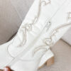 Daimy boots white