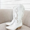Daimy boots white
