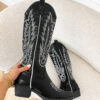 Hailey western boots zwart
