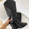 Charlie western boots zwart