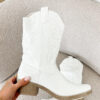 Celeste western boots wit