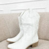 Celeste western boots wit