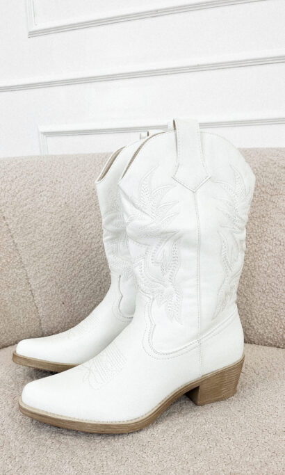 Celeste western boots wit