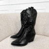 Bo western boots zwart
