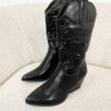 Bo western boots zwart